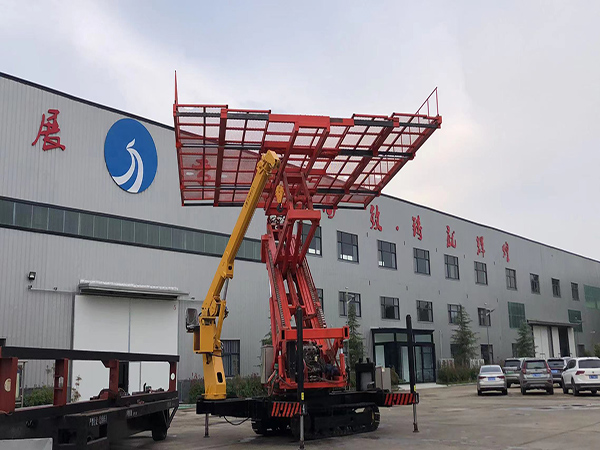 履帶吊高空作業設備